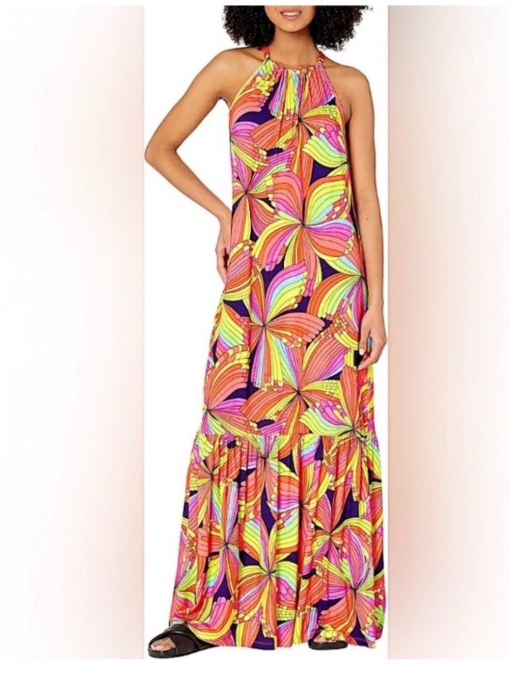 Trina Turk La Concha Maxi Dress: XS